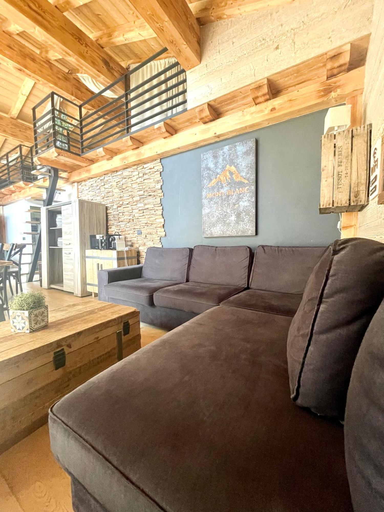 Chalet Le Petit Nicolas, Jacuzzi, Vue Mont Blanc Chamonix Zewnętrze zdjęcie