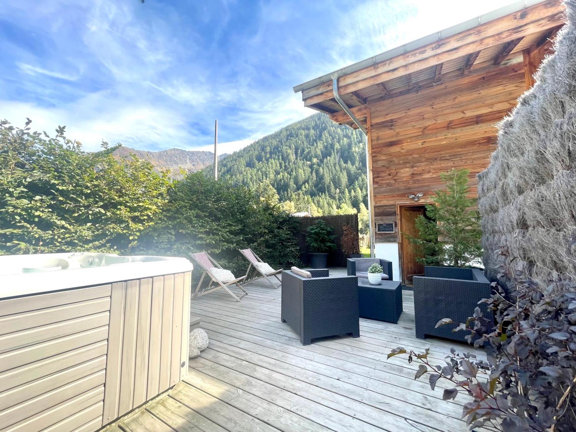 Chalet Le Petit Nicolas, Jacuzzi, Vue Mont Blanc Chamonix Zewnętrze zdjęcie