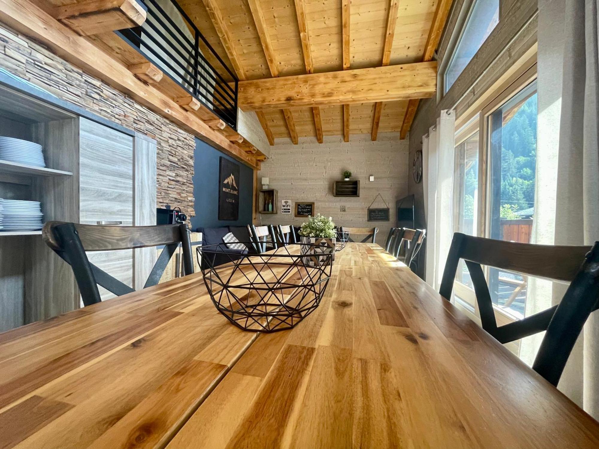 Chalet Le Petit Nicolas, Jacuzzi, Vue Mont Blanc Chamonix Zewnętrze zdjęcie