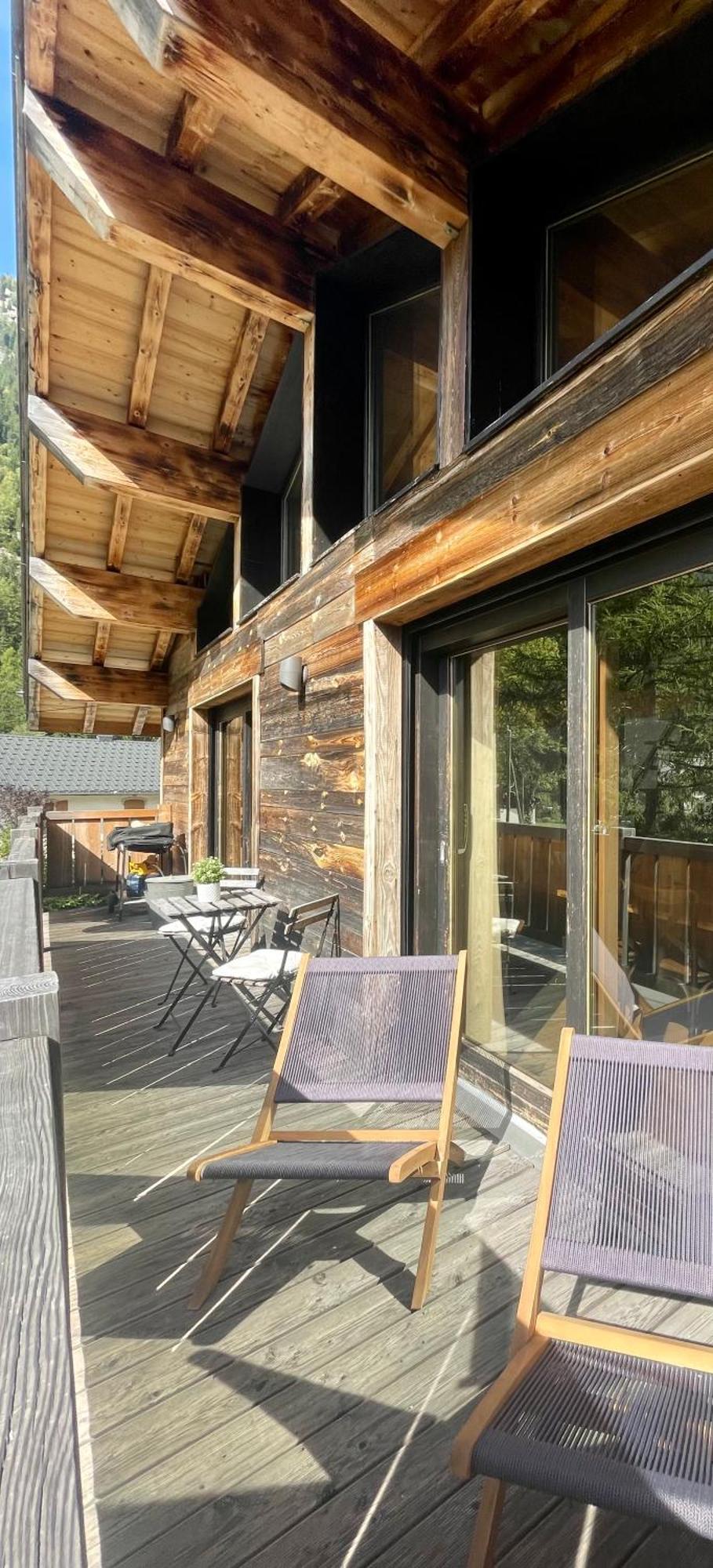 Chalet Le Petit Nicolas, Jacuzzi, Vue Mont Blanc Chamonix Zewnętrze zdjęcie