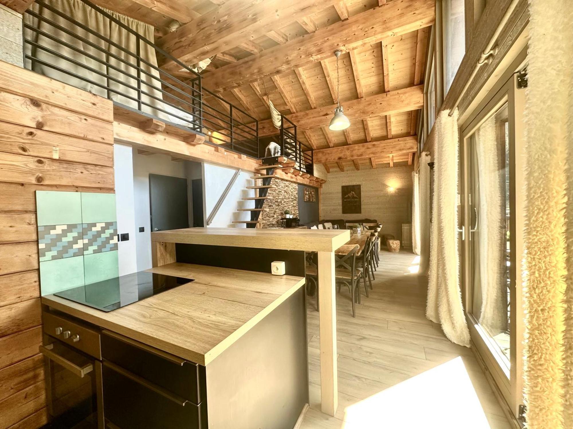 Chalet Le Petit Nicolas, Jacuzzi, Vue Mont Blanc Chamonix Zewnętrze zdjęcie