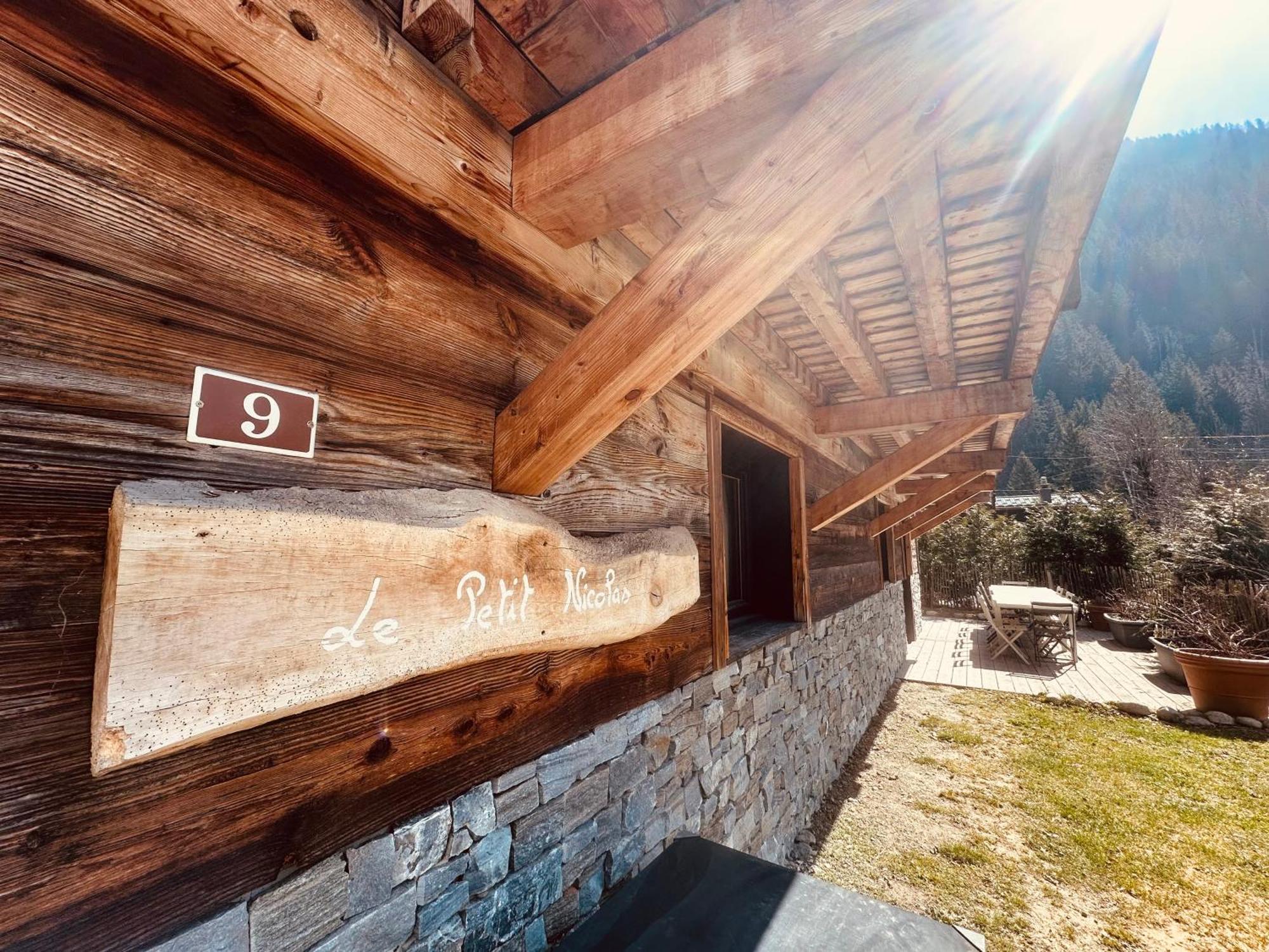 Chalet Le Petit Nicolas, Jacuzzi, Vue Mont Blanc Chamonix Zewnętrze zdjęcie