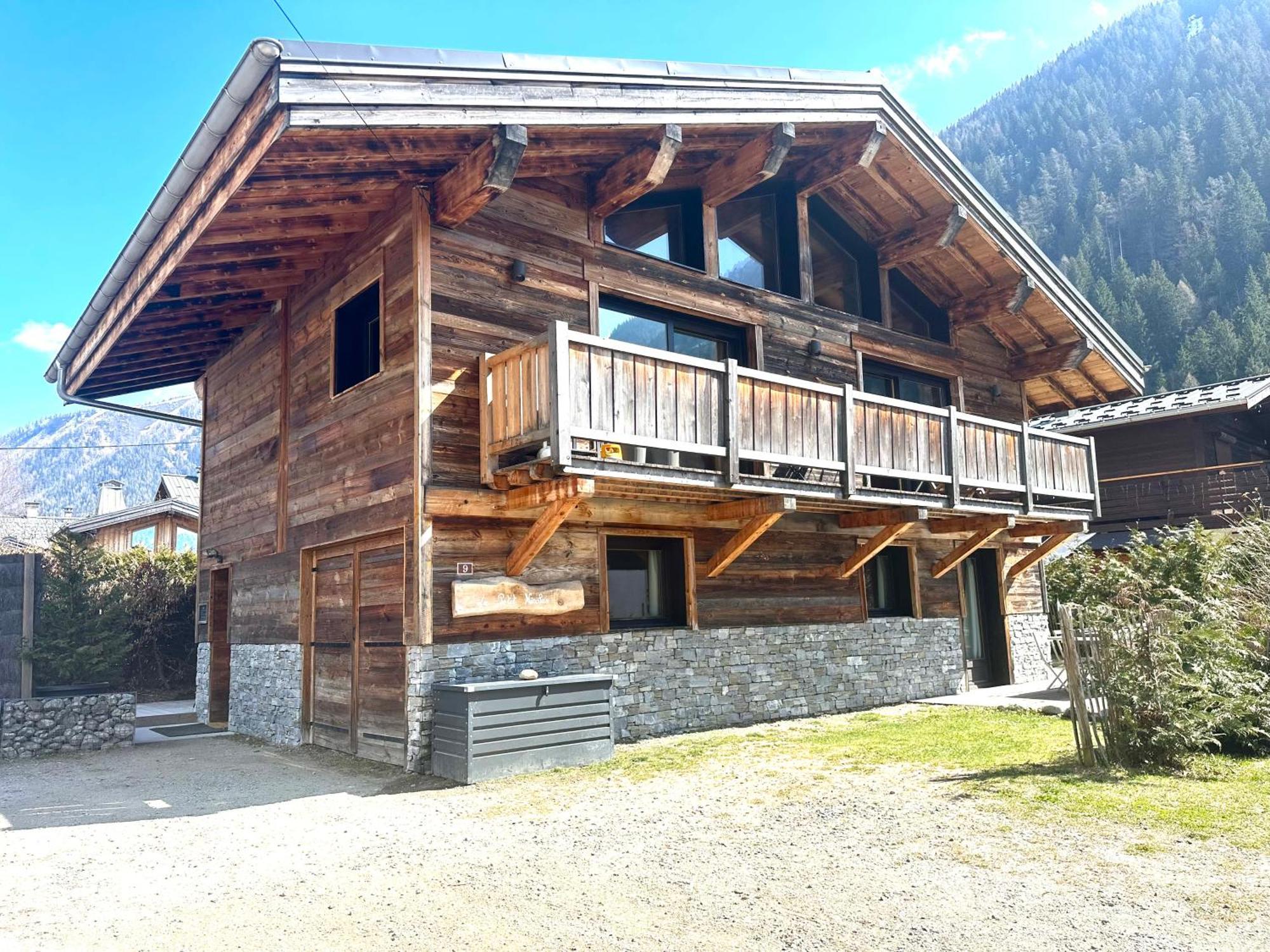 Chalet Le Petit Nicolas, Jacuzzi, Vue Mont Blanc Chamonix Zewnętrze zdjęcie