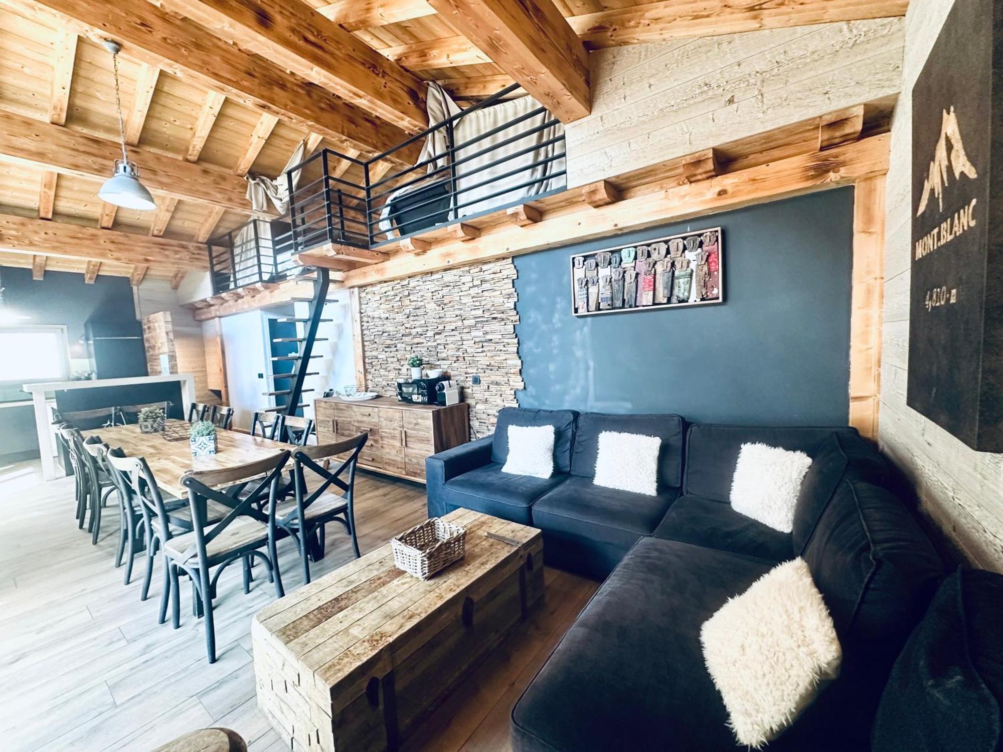 Chalet Le Petit Nicolas, Jacuzzi, Vue Mont Blanc Chamonix Zewnętrze zdjęcie
